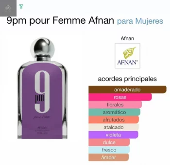 9 PM POUR FEMME - EDP - Afnan - Mujer - 100ml