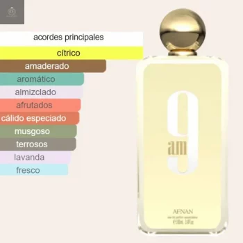 9AM Amarrillo - EDP - Afnan - Hombre - 100ml