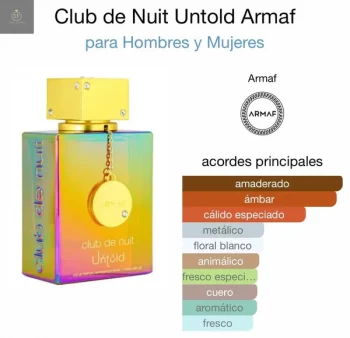 CLUB DE NUIT UNTOLD - EDP - ARMAF - UNISEX - 105ml
