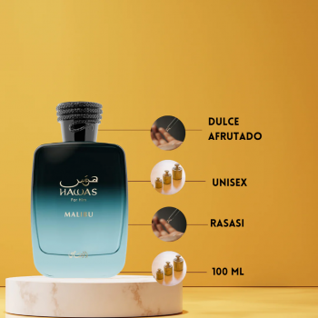 Hawas Malibu - Extrait de Parfum - Rasasi - Unisex - 100ml
