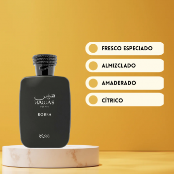 Hawas Kobra - Extrait de Parfum - Rasasi - Hombre - 100ml