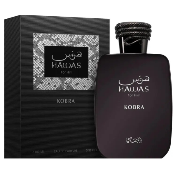 Hawas Kobra - Extrait de Parfum - Rasasi - Hombre - 100ml Hawas Kobra - Extrait de Parfum - Rasasi - Hombre - 100ml