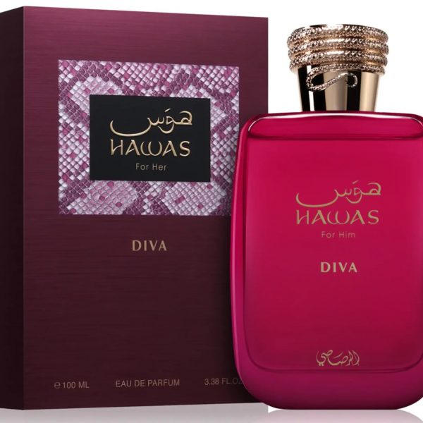 Hawas Diva - Extrait de Parfum - Rasasi - Mujer - 100ml
