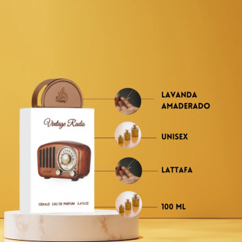VINTAGE RADIO EDP - Lattafa - Unisex - 100ml