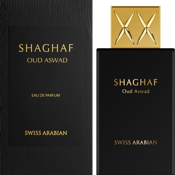 SHAGHAF OUD ASWAD EDP - S. Arabian- Unisex - 100ml SHAGHAF OUD ASWAD EDP - S. Arabian- Unisex - 100ml