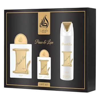 GIFT SET PEACE & LOVE EDP - Lattafa - Unisex