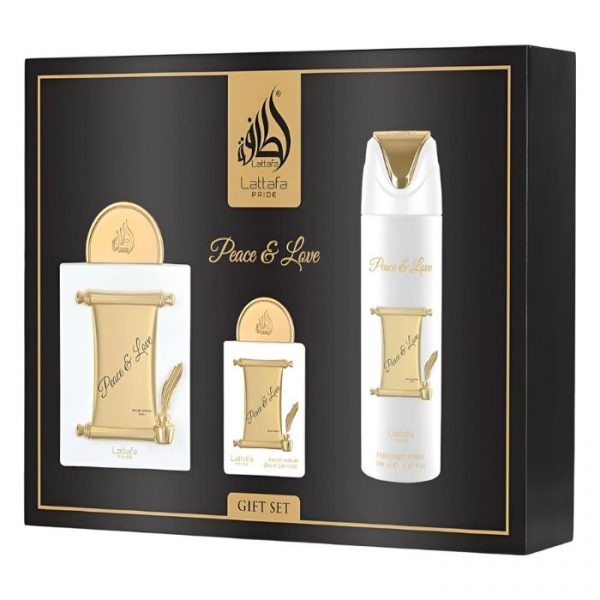 GIFT SET PEACE & LOVE EDP - Lattafa - Unisex
