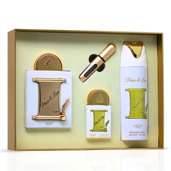 GIFT SET PEACE & LOVE EDP - Lattafa - Unisex