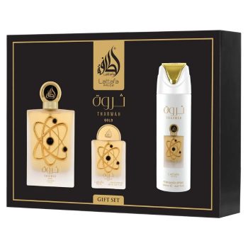 GIFT SET THARWAH GOLD GIFT SET THARWAH GOLD EDP - Lattafa - Unisex