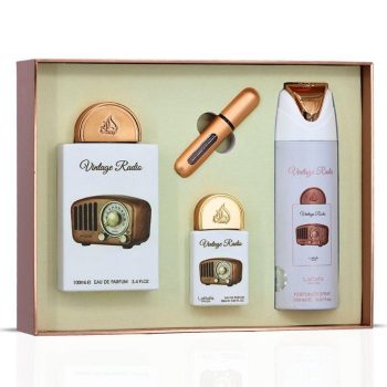 GIFT SET VINTAGE RADIO EDP - Lattafa - Unisex