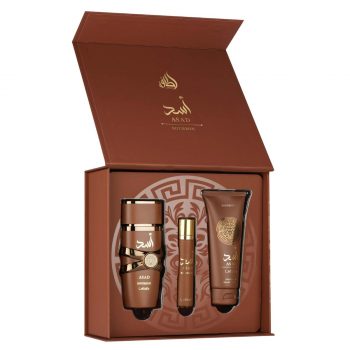GIFT ASAD BOURBON (2) GIFT SET ASAD BOURBON EDP - Lattafa - Hombre