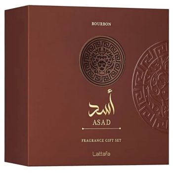 GIFT ASAD BOURBON GIFT SET ASAD BOURBON EDP - Lattafa - Hombre