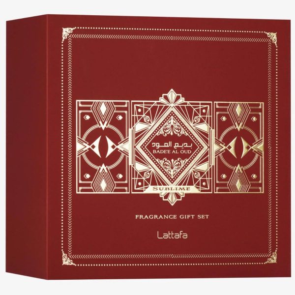 GIFT SET BADEE AL OUD SUBLIME EDP - Lattafa - Unisex
