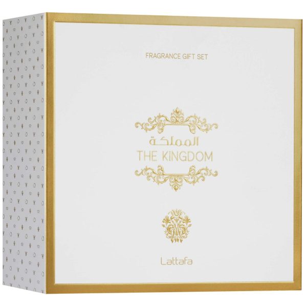 GIFT THE KINGDOM GIFT SET THE KINGDOM EDP - Lattafa - Hombre